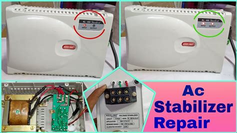 voltage stabilizer output not working|ac stabilizer output problem .